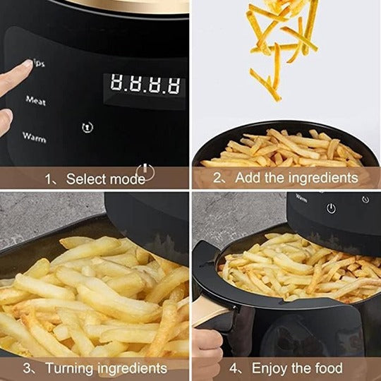 6L Silver Crest Digital Air Fryer