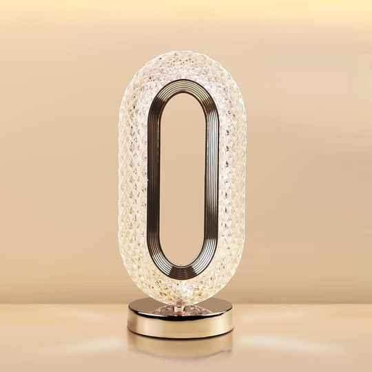Table Lamp Touch Control USB Chargeable LED Crystal Night Light Remote Control