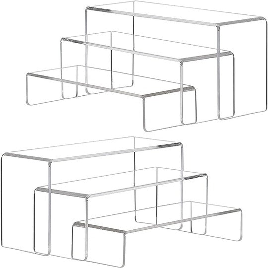 Acrylic Display Stand 6 Pc's Display Shelf for Decorations