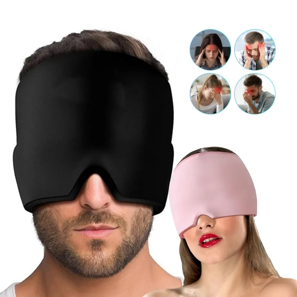 Headache And Migraine Relief Eye Mask With Soft Gel