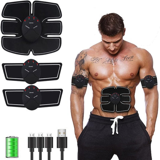 6 Pack EMS Tummy Flatter Weight Loss Muscle Toning Fitness Technology Kit 6 Pack Abs