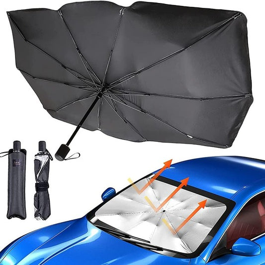 Car Sunshade Umbrella Front Windshield Sun Shade Windscreen Interior Quick Unfolding