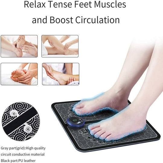 EMS Foot Massager Relax Stiffness Muscles Foot Pain Relief