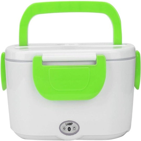 Lunch Box Portable Electric Food Warmer Food Container Car Heated Lunch Box with Spoon