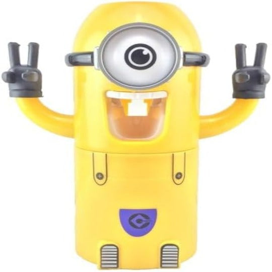 Kids Toothbrush Holder With Toothpaste Dispenser