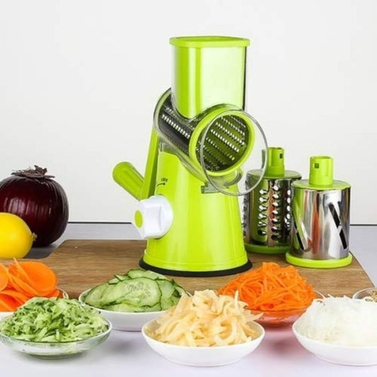 Vegetable Slicer with 3 Ultra Sharp Stainless Steel Blades with Handle