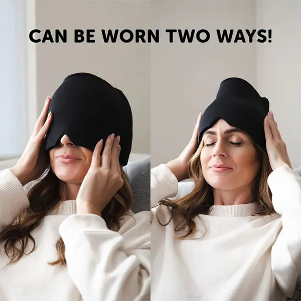 Headache And Migraine Relief Eye Mask With Soft Gel