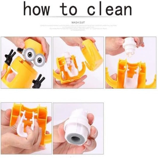 Kids Toothbrush Holder With Toothpaste Dispenser