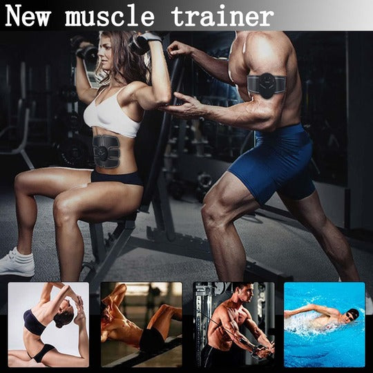 6 Pack EMS Tummy Flatter Weight Loss Muscle Toning Fitness Technology Kit 6 Pack Abs