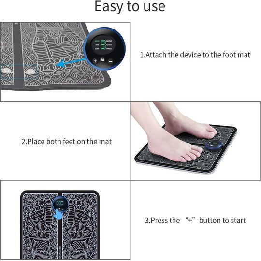 EMS Foot Massager Relax Stiffness Muscles Foot Pain Relief