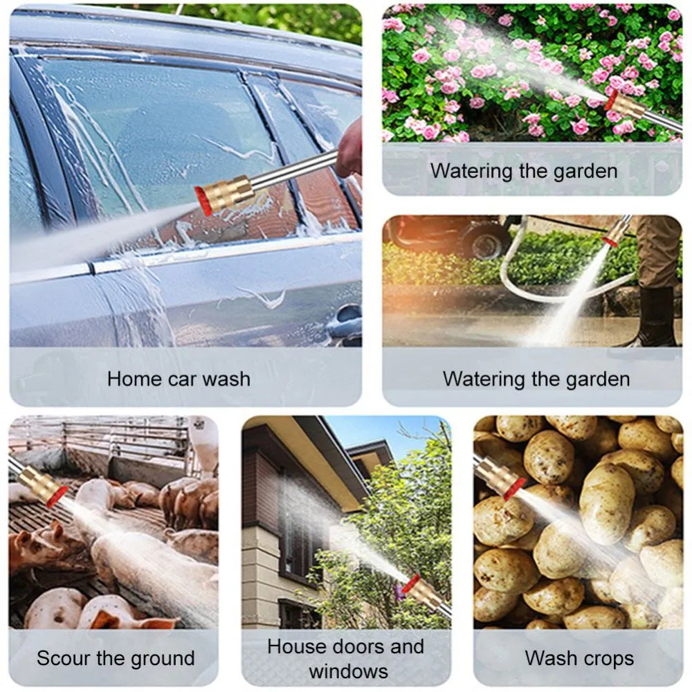 High Pressure Car Washer Gun With 2 Batteries