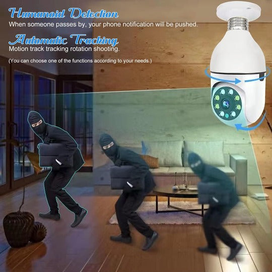 Camera For Indoor Home Security Wireless Rotational