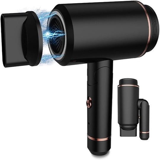 Hair Dryer Foldable Hot & Cold Wind Rechargeable Dryer For Hairdressing