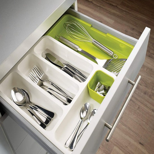 Cutlery Tray Expandable Multipurpose Storage solution for kitchen
