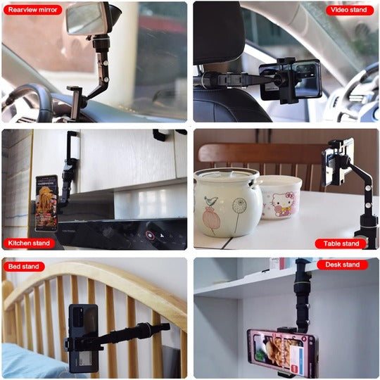 Phone Holder for car, Universal Rotating Car Phone Stand