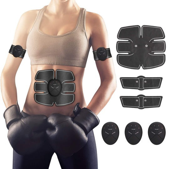 6 Pack EMS Tummy Flatter Weight Loss Muscle Toning Fitness Technology Kit 6 Pack Abs