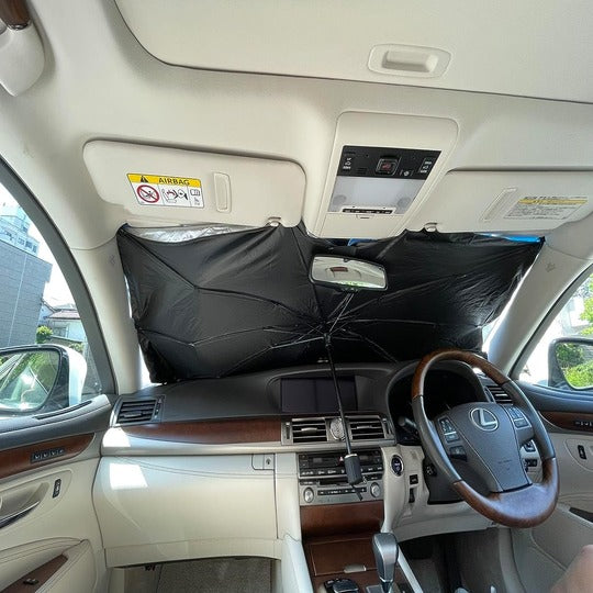 Car Sunshade Umbrella Front Windshield Sun Shade Windscreen Interior Quick Unfolding