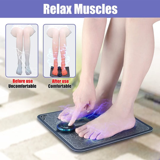 EMS Foot Massager Relax Stiffness Muscles Foot Pain Relief