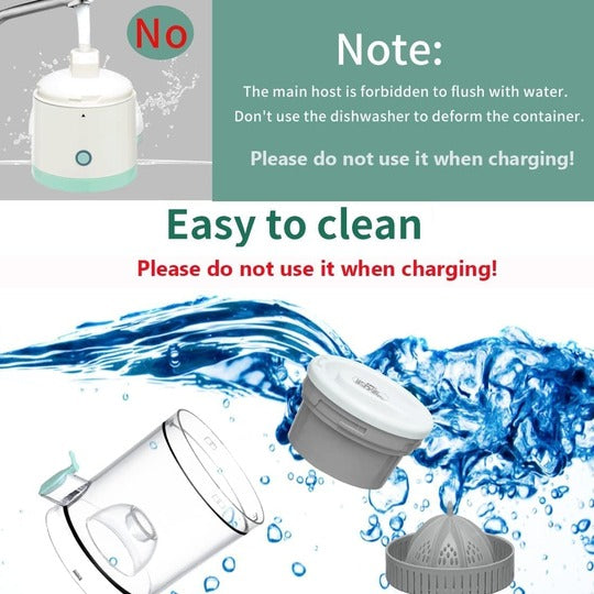 Citrus Juicer Portable USB Charging Powerful Squeezer