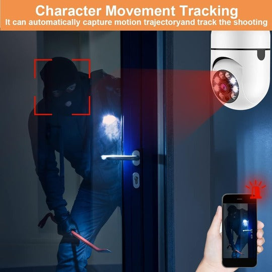 Camera For Indoor Home Security Wireless Rotational
