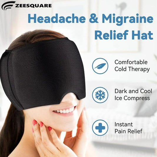 Headache And Migraine Relief Eye Mask With Soft Gel