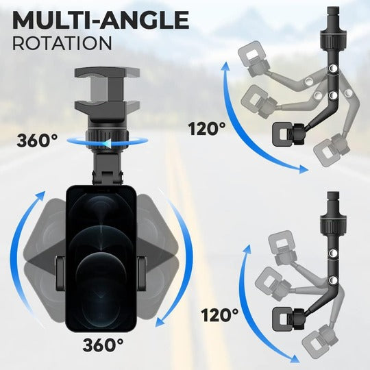 Phone Holder for car, Universal Rotating Car Phone Stand