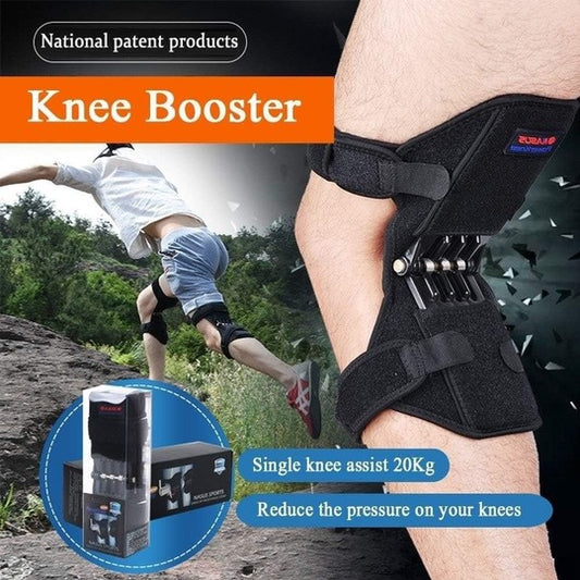 Knee Booster Spring Brace Breathable Anti Gravity Knee Bend Support