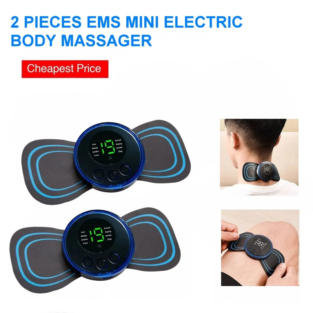 EMS Mini Massager Full Body Muscle Pain Relief