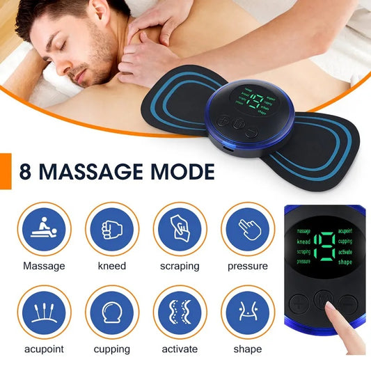 EMS Mini Massager Full Body Muscle Pain Relief